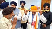 Assam Minister Ashok Singhal visits historic Guru Teg Bahadur Sahib Gurudwara in Dhubri Assam Minister Ashok Singhal visits historic Guru Teg Bahadur Sahib Gurudwara in Dhubri
