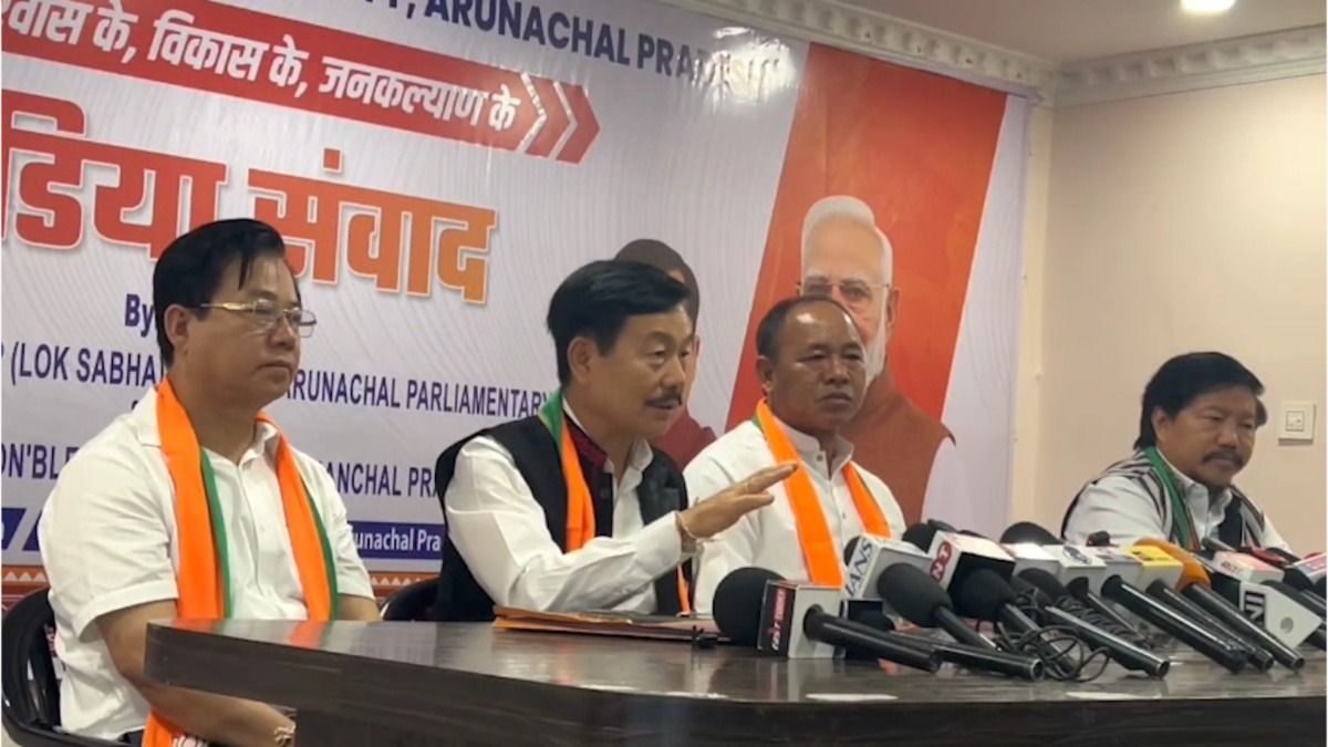 Tapir Gao says APFRA not against any religion, urges Arunachal Christian Forum to avoid protests