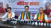 Kiren Rijiju highlights 12 years of BJP-led government at media interaction in Itanagar Kiren Rijiju highlights 12 years of BJP-led government at media interaction in Itanagar