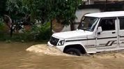 Heavy monsoon rains submerge officer's colony in Itanagar, trigger widespread waterlogging Heavy monsoon rains submerge officer's colony in Itanagar, trigger widespread waterlogging