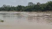 Assam’s Kapili River water level rises rapidly after opening of Khandong Dam gates Assam’s Kapili River water level rises rapidly after opening of Khandong Dam gates
