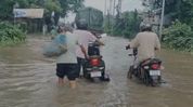 Artificial flooding cripples traffic in Assam's Bargolai; residents blame poor drainage and development works Artificial flooding cripples traffic in Assam's Bargolai; residents blame poor drainage and development works