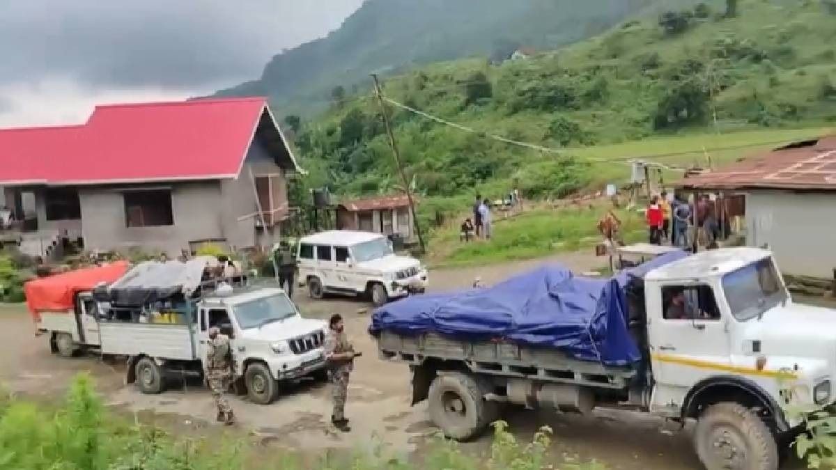 Tension erupts in Manipur's Kangpokpi as security-escorted food convoy faces resistance