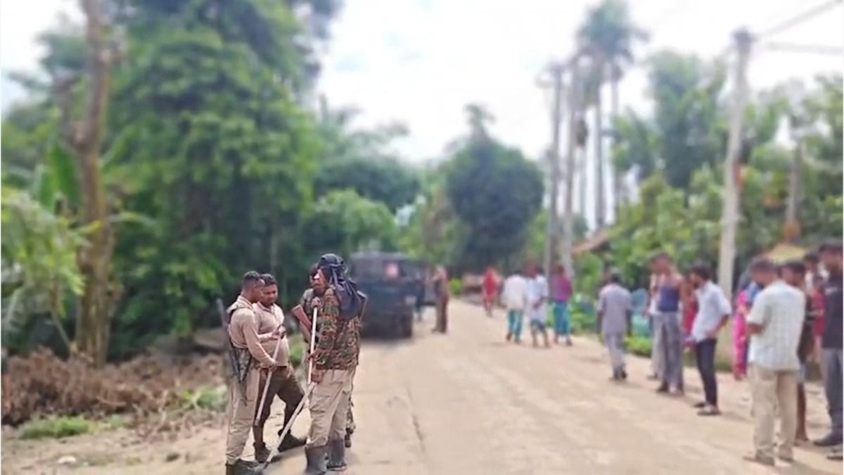 Mass eviction drive underway at Assam's Laokhowa Wildlife Sanctuary; locals allege assault by officials