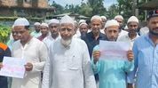 Muslims stage protest against proposed UCC Bill after Friday prayers in Silchar Muslims stage protest against proposed UCC Bill after Friday prayers in Silchar