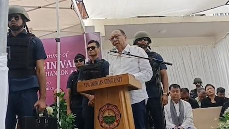 Manipur CM makes first Churachandpur visit since ethnic violence; attends funeral of BJP MLA Vungzagin Valte