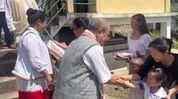 RS MP Tai Tagak visits children's home in Ziro, assures government support RS MP Tai Tagak visits children's home in Ziro, assures government support