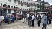 Clash breaks out at Naharlagun Railway Station over labour engagement; police restore order Clash breaks out at Naharlagun Railway Station over labour engagement; police restore order