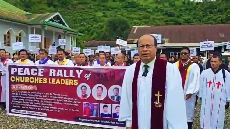 Manipur: Kangpokpi church leaders seek early probe into pastors' killings, call for lifting of blockade