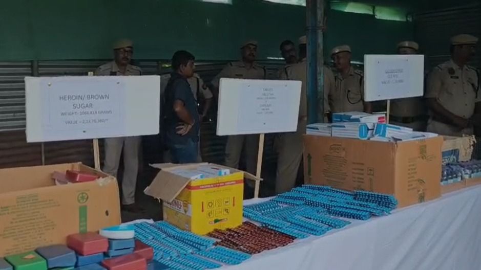 Drugs worth Rs 5.16 crore destroyed in Assam's Barpeta under court-approved disposal drive