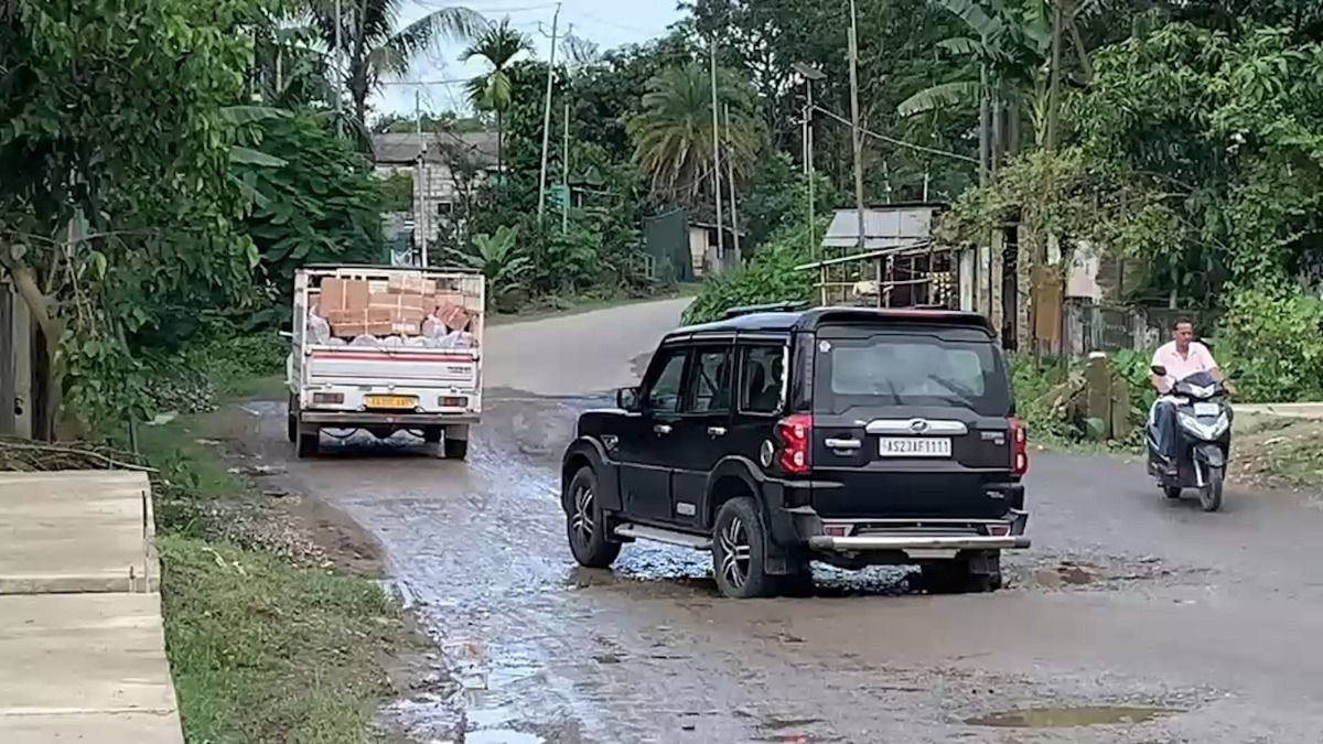 Road to UNESCO-listed Charaideo Maidams remains incomplete after two years, locals allege poor construction
