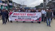 Mass rally in Manipur's Kangpokpi seeks release of three Kuki leaders, alleges security excesses Mass rally in Manipur's Kangpokpi seeks release of three Kuki leaders, alleges security excesses