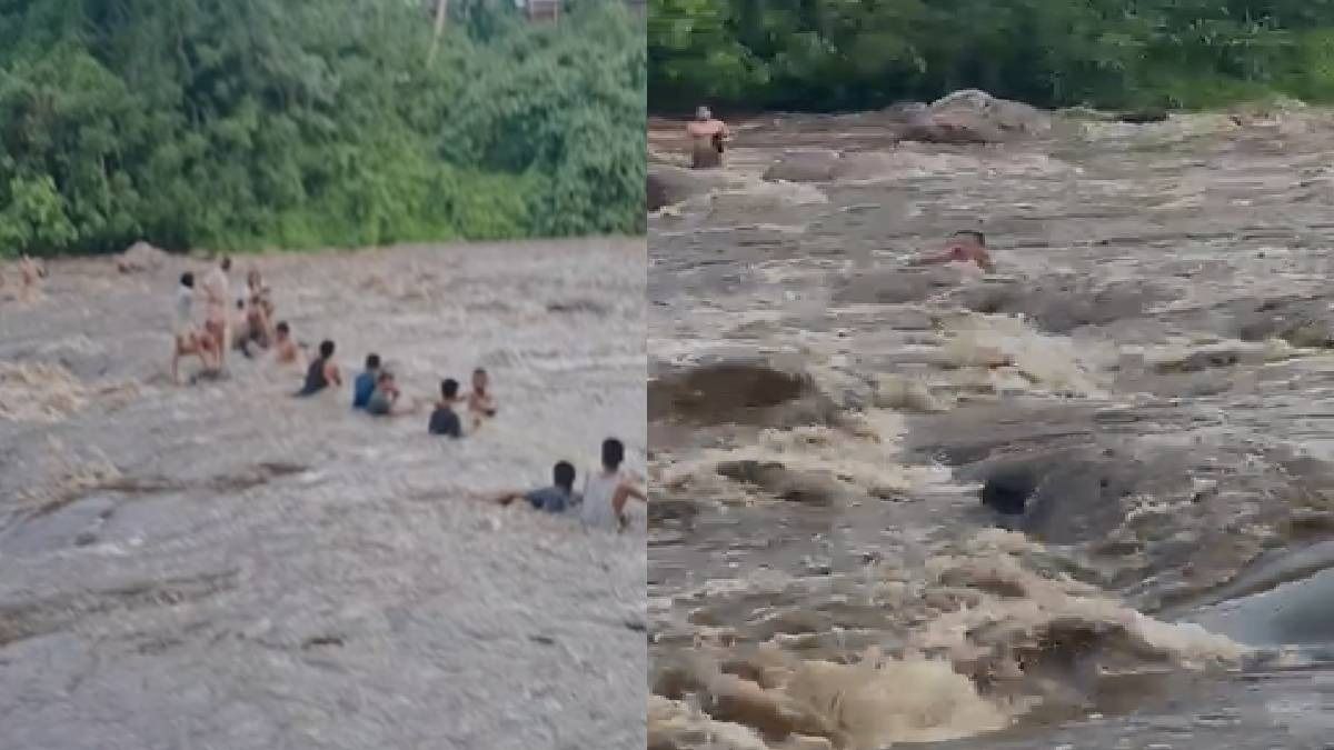 Assam: Eight stranded midstream as river swells suddenly at Karbi Anglong picnic spot