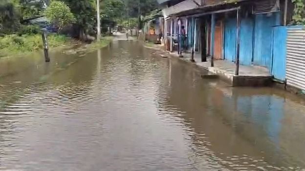 Artificial flooding inundates Assam's Margherita after overnight rain; residents blame poor drainage