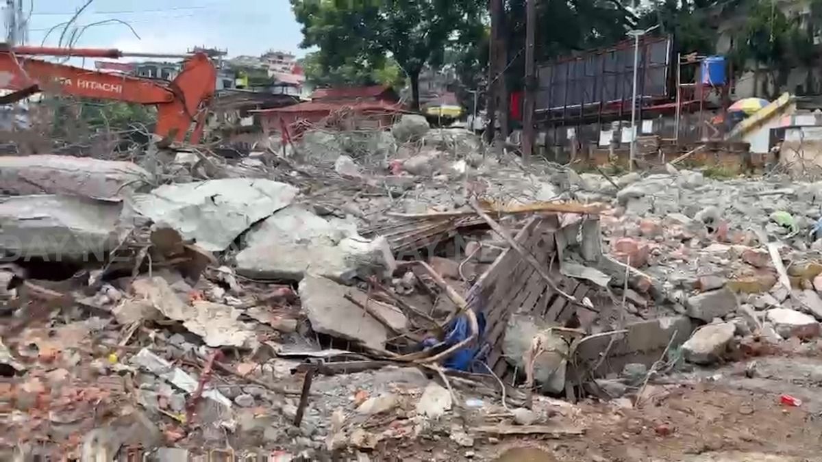 Eviction begins for Kamakhya corridor project; roadside shops removed