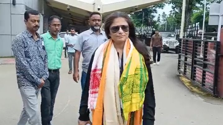 BJP Rajya Sabha MP Sushmita Dev visits Silchar for first time after joining party, pledges development of Assam and Barak Valley