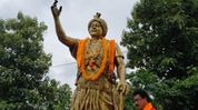 Statue of Tiwa warrior Jungal Balahu unveiled at Assam's Konwar Gaon; language and cultural workshop concludes Statue of Tiwa warrior Jungal Balahu unveiled at Assam's Konwar Gaon; language and cultural workshop concludes