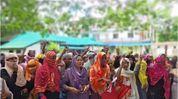 Hundreds of women protest in Rupahihat, allege corruption in Assam rural livelihood scheme Hundreds of women protest in Rupahihat, allege corruption in Assam rural livelihood scheme