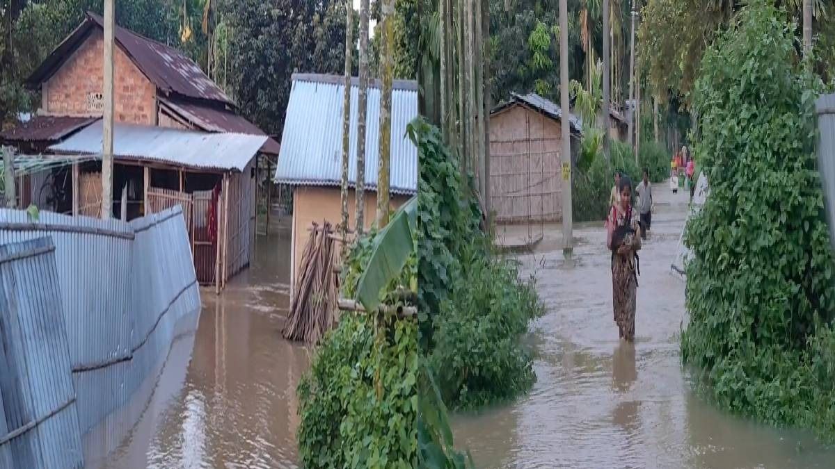 Rising Diju River displaces thousands, relief appeal grows in Assam's Kaliabor