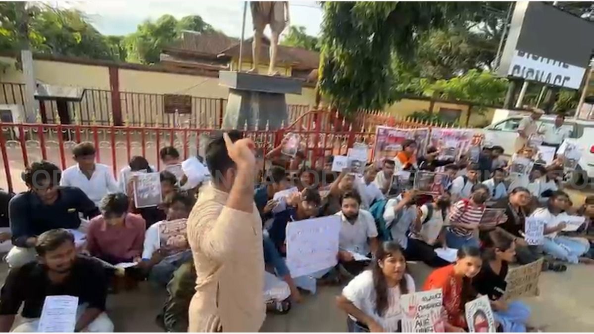 Students protest in Assam's Goalpara over NEET paper leak, demand Dharmendra Pradhan's resignation