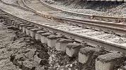 Assam: Landslide near New Harangajao station disrupts train services on Lumding–Badarpur hill section Assam: Landslide near New Harangajao station disrupts train services on Lumding–Badarpur hill section