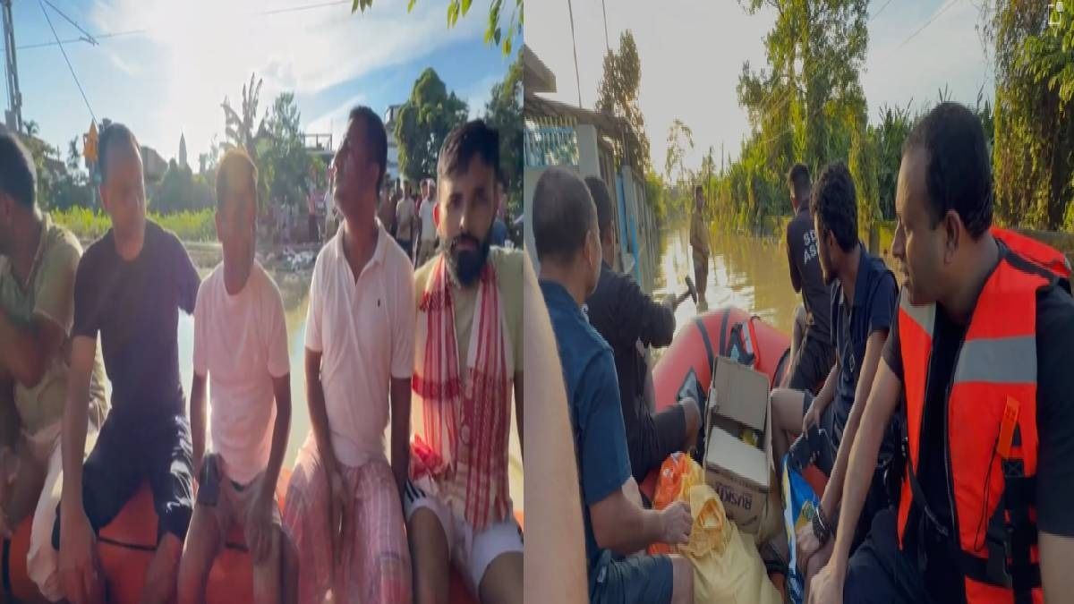 Beyond politics, humanity takes the lead as Dhing MLA reaches flood-hit Upper Assam with relief