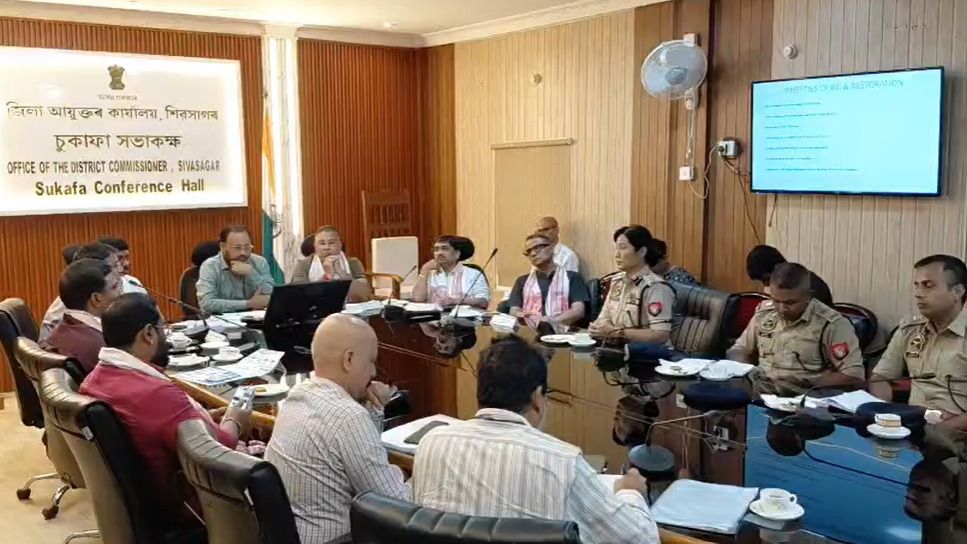 Central team assesses flood damage in Assam's Sivasagar; minister says district recorded 31 deaths