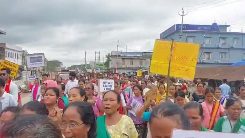 Protests intensify in Assam's Chhaygaon over proposed Rs 1,455-crore Kulsi hydropower project