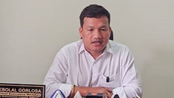 Assam: Dima Hasao CEM Debolal Gorlosa completes Census 2027 self-enumeration, urges public participation