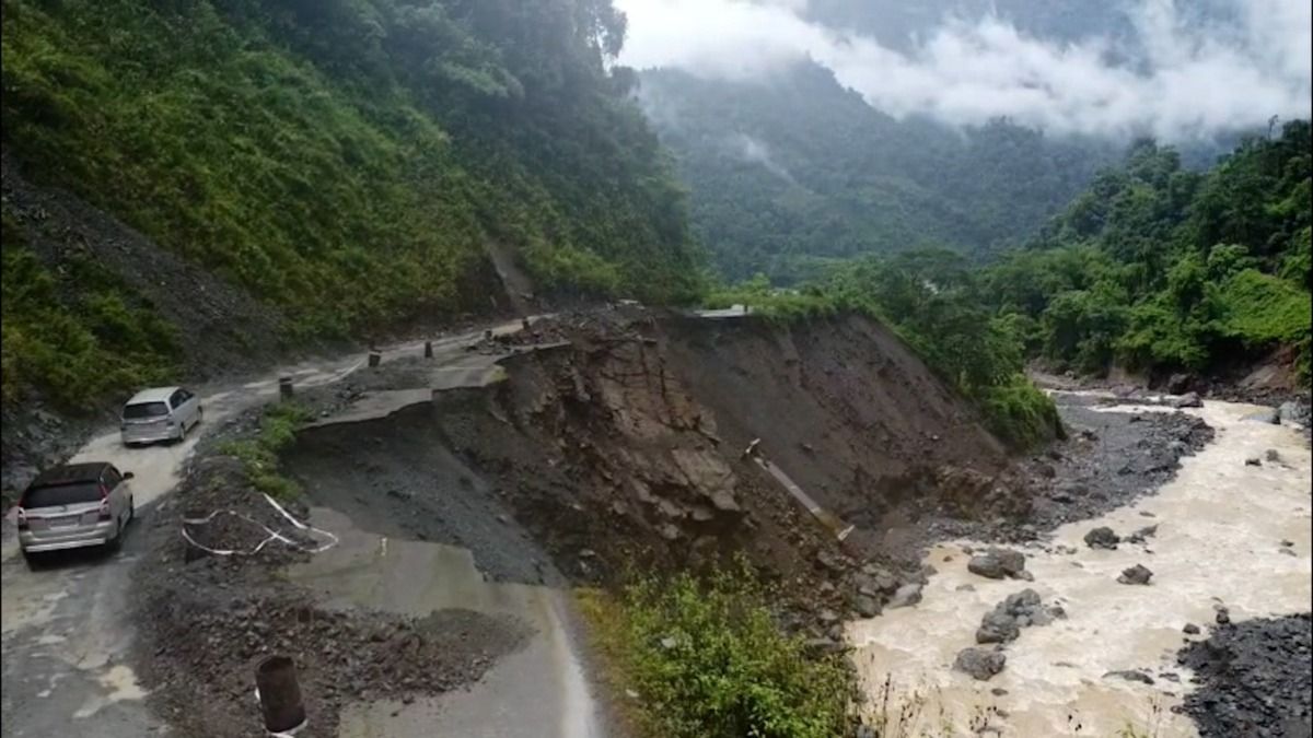 Arunachal's NH-13 to Indo-China border crippled by landslides; residents seek urgent restoration