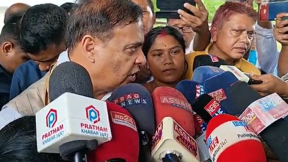 "Whoever is making fun of us doesn't know us": CM Himanta defends Assam flood relief