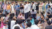 Assam University students call off protest after written assurance on road repair Assam University students call off protest after written assurance on road repair