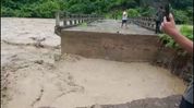 Manipur flash flood submerges 90,000 tins of paddy fields, damages key bridge in Ukhrul Manipur flash flood submerges 90,000 tins of paddy fields, damages key bridge in Ukhrul