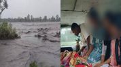 Four students narrowly escape after being swept away by swollen river along India–Bhutan border; hospitalised Four students narrowly escape after being swept away by swollen river along India–Bhutan border; hospitalised