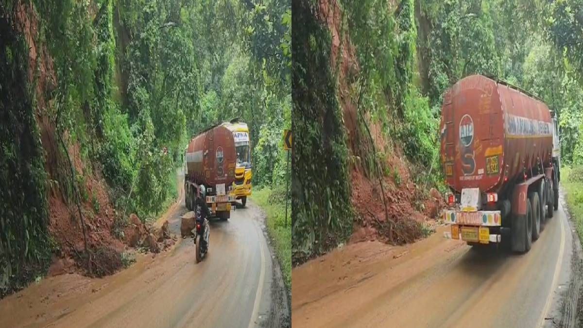 Fresh landslides disrupt traffic on national highway in Assam’s Kaliabor
