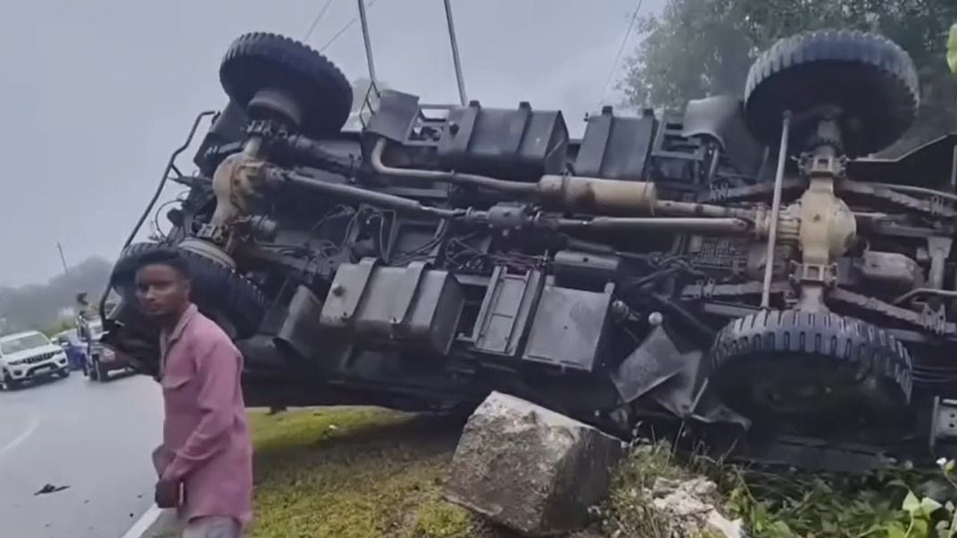 Two Indian Army trucks involved in road accident in Arunachal Pradesh