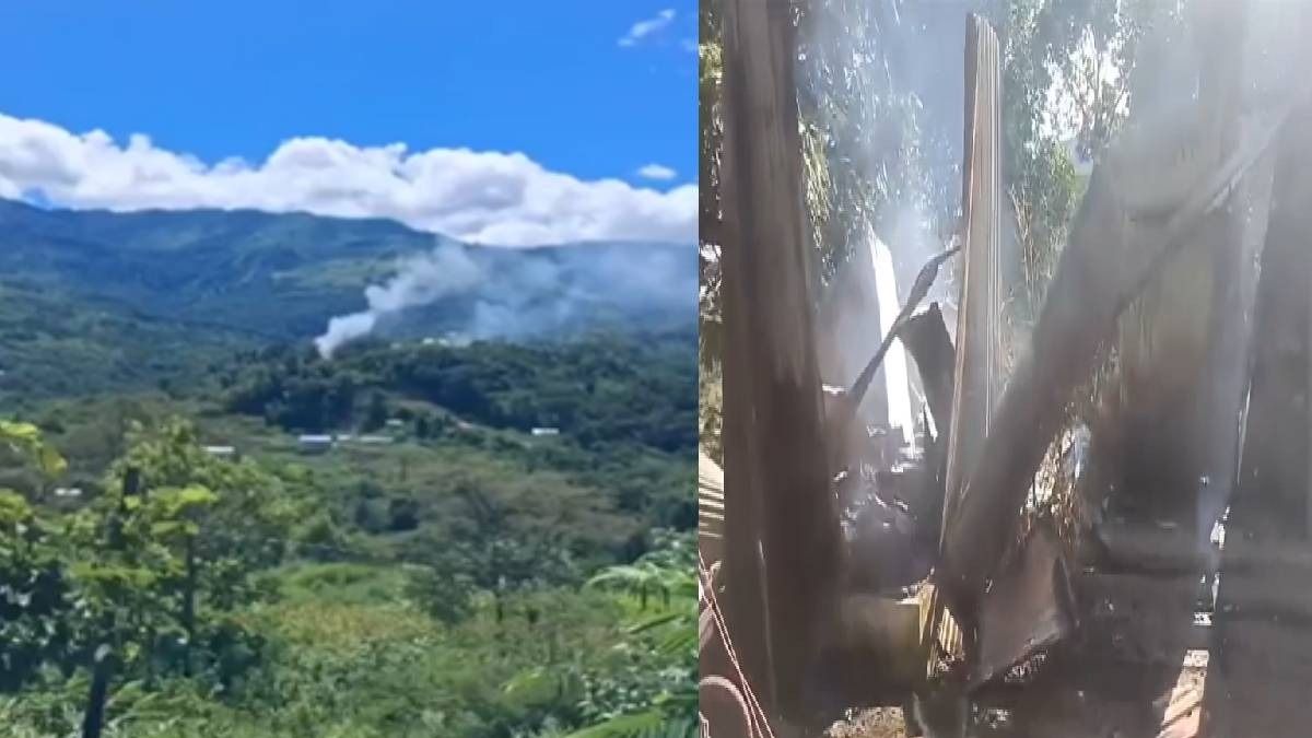 Manipur: Three houses set ablaze in suspected NSCN-IM attack on Kangpokpi’s Kailenjang village