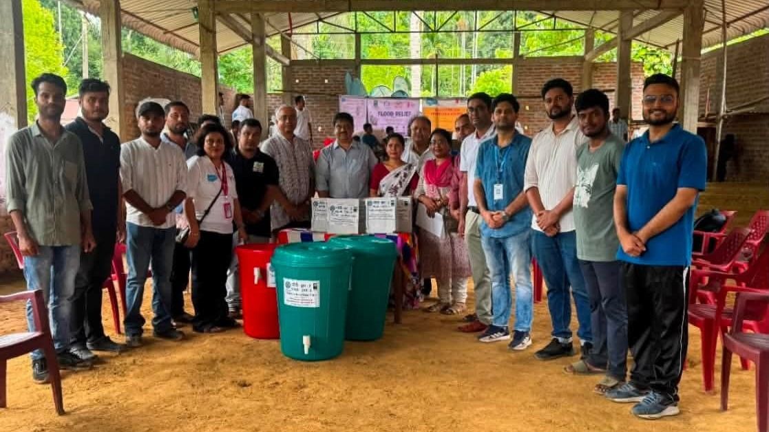 Assam: NEERI-ZAR water filters bring safe drinking water to flood-hit Jorhat villages
