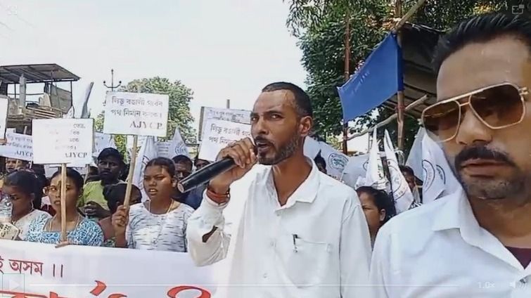 Assam youth group protests, demands reopening of Margherita coal mines