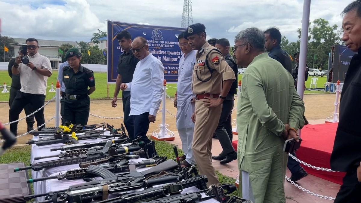 Manipur CM gives 15-day deadline to surrender looted weapons, warns of legal action