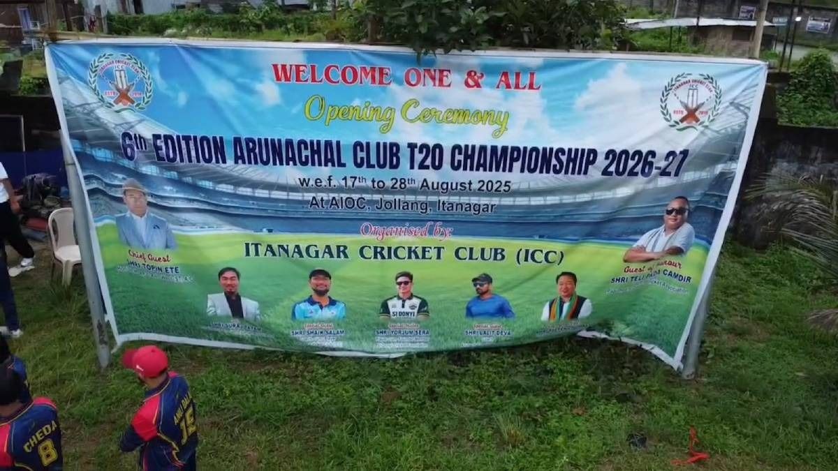 Arunachal Club T20 Championship returns for sixth edition, aims to boost grassroots cricket