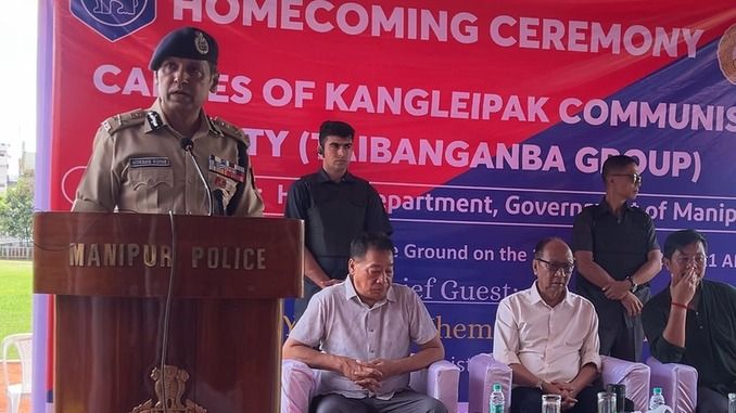 Manipur DGP urges insurgent groups to shun violence and join mainstream
