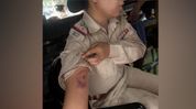 Manipur: Protest turns violent amid heavy rain, woman police personnel and protester injured Manipur: Protest turns violent amid heavy rain, woman police personnel and protester injured