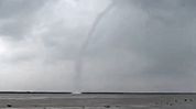 Rare rotating water column spotted over Brahmaputra in Assam’s Barpeta Rare rotating water column spotted over Brahmaputra in Assam’s Barpeta
