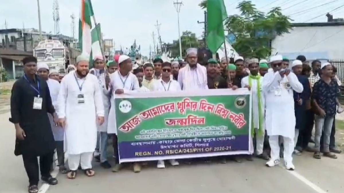 Assam: Eid-e-Milad-un-Nabi procession draws thousands in Silchar with focus on peace and harmony
