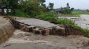 Chatrang River swells in Assam's Gohpur, guard wall washed away as floodwater enters villages Chatrang River swells in Assam's Gohpur, guard wall washed away as floodwater enters villages