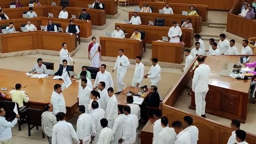 ‘Suicide note of Tripura DGP removed and hidden’: Tripura Congress MLA’s claim triggers uproar in Assembly