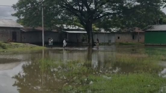 Assam: Artificial flooding disrupts life in Juria, 5 schools suspend classes