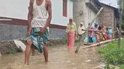 Assam: Batadrava waterlogged as residents blame blocked culverts, illegal ponds Assam: Batadrava waterlogged as residents blame blocked culverts, illegal ponds