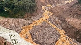 Major landslide partially blocks Teesta, Chyakoong rivers in North Sikkim